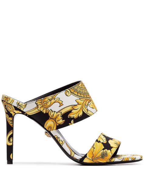 gianni versace baroque mules